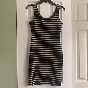 Black and Tan tank dress